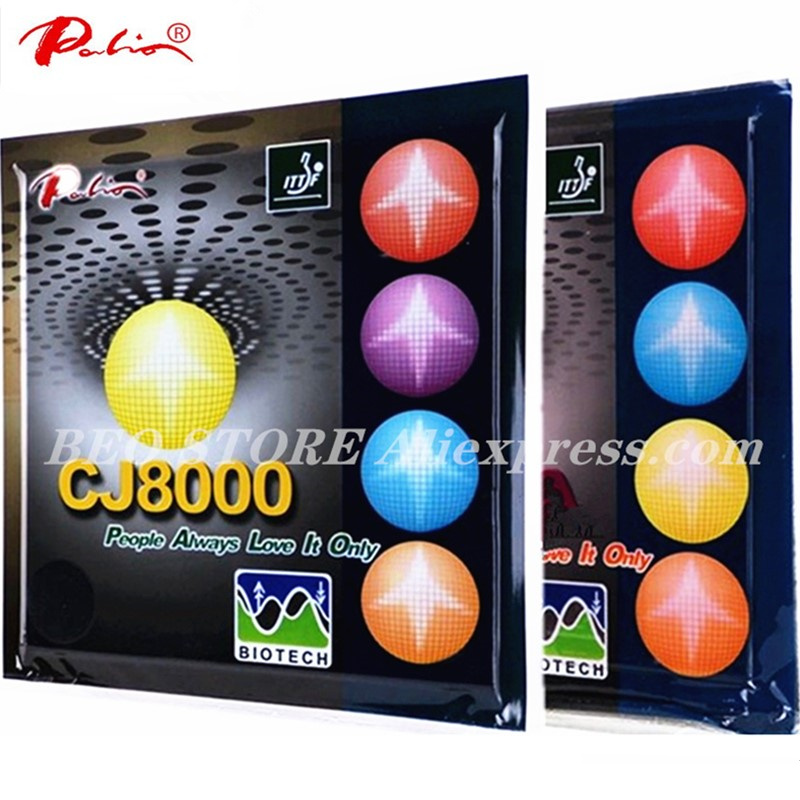 Table Tennis Grip Types - Palio CJ8000 BIOTECH Tennis de Table