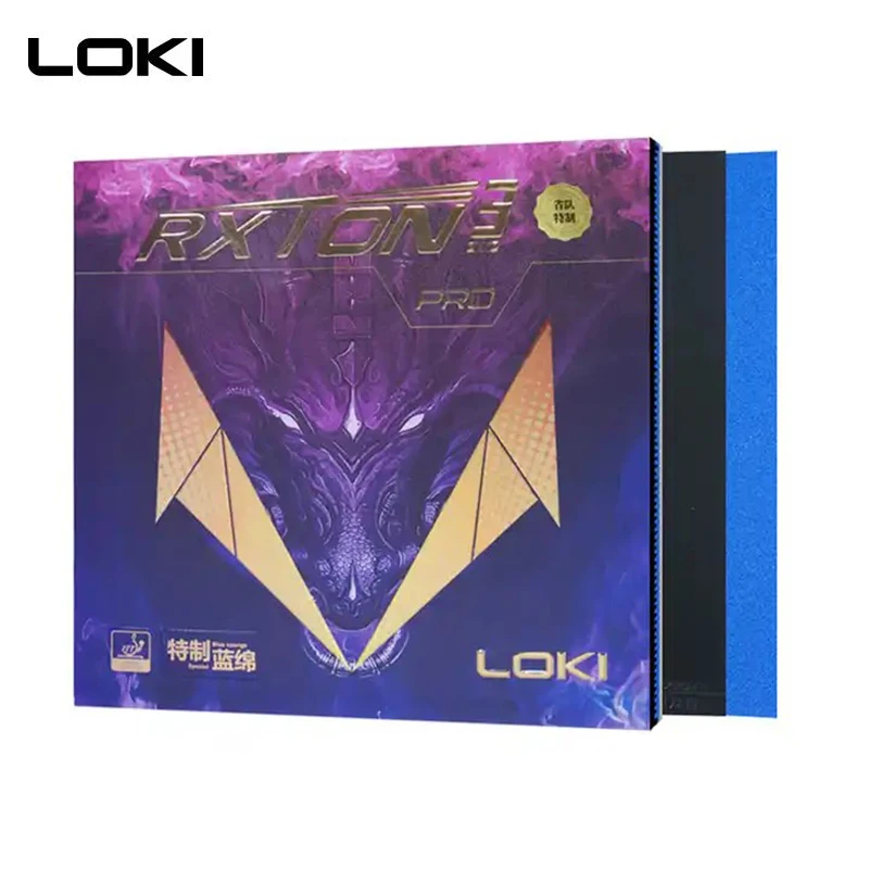 Table Tennis Db Rubbers - LOKI RXTON 3 Pro éponge gâteau