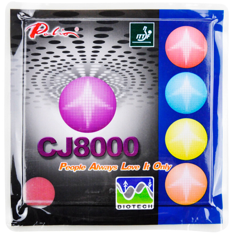 Table Tennis Grip Types - Palio CJ8000-Boucle en caoutchouc pour tennis