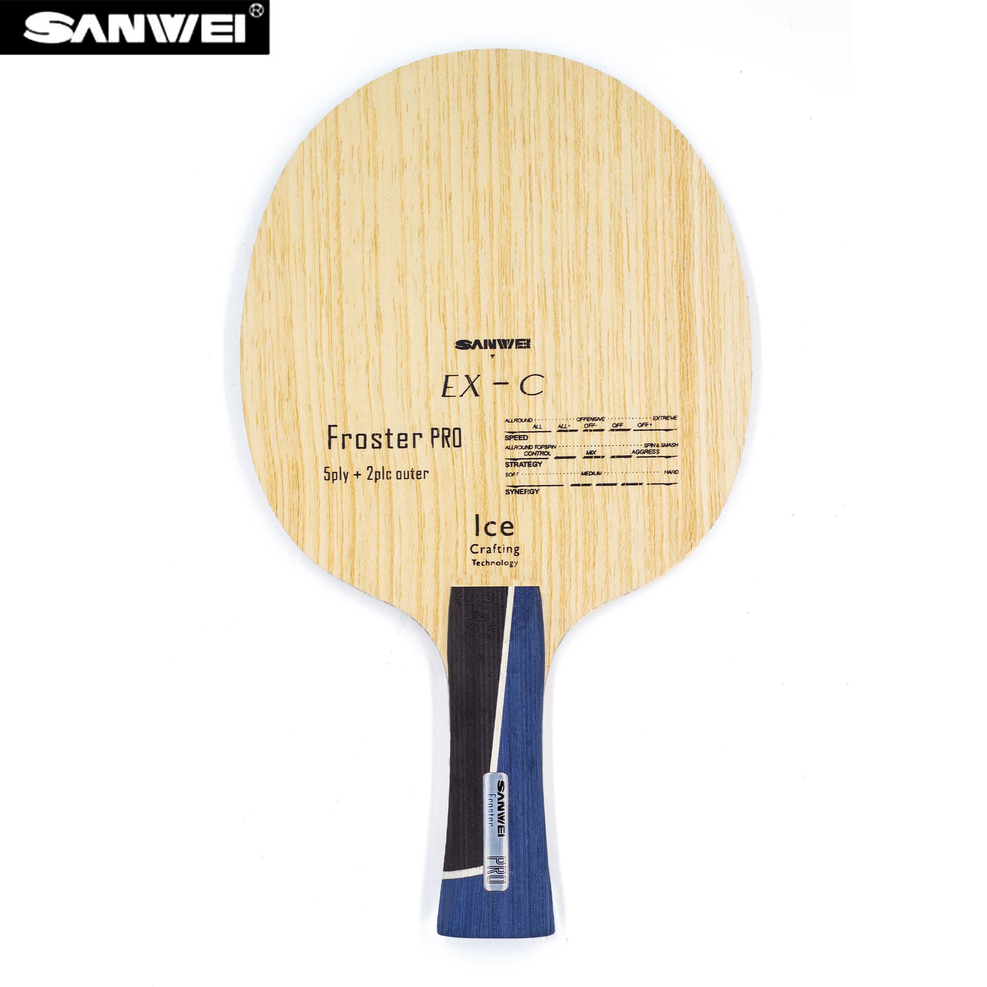 Table Tennis Edge - SANWEI ALC Lame de tennis de
