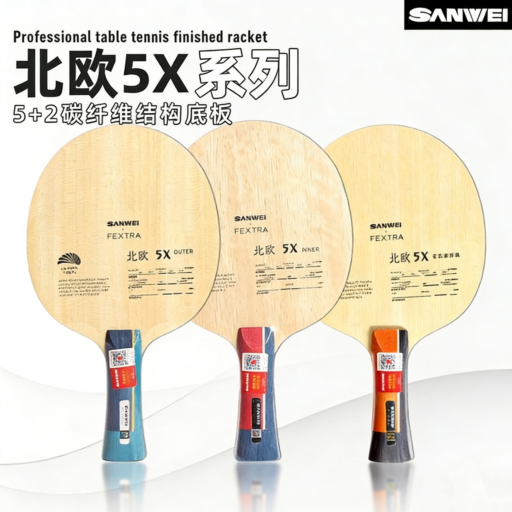 SANWEI FEXTRA 5X Raquette de T - Table Tennis Edge avis et prix