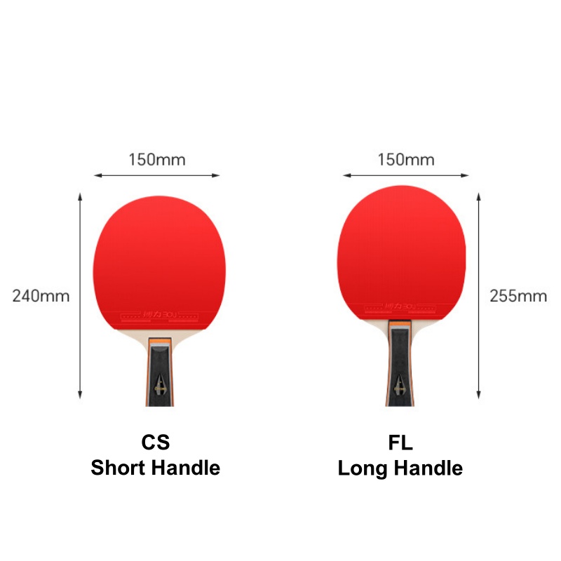 Raquette de tennis de table 2  - Table Tennis Grip Types avis et prix