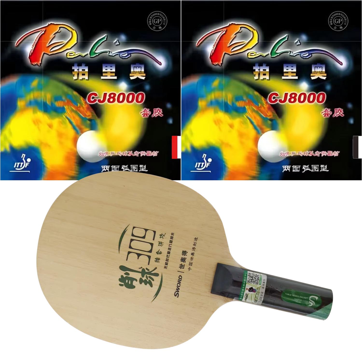 Pro Combo Racke Sword 309 Chop - Table Tennis Grip Types avis et prix