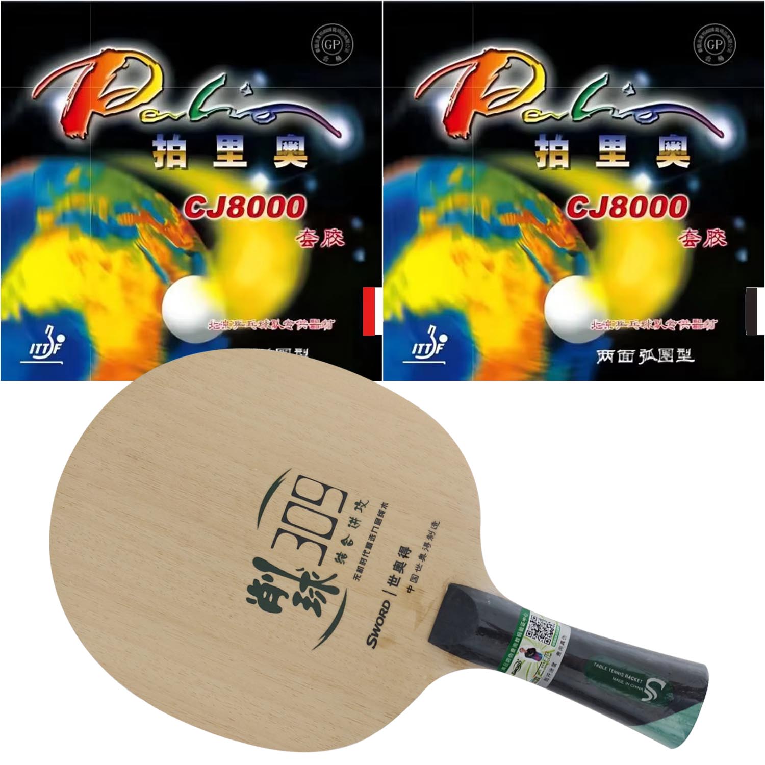 Pro Combo Racke Sword 309 Chop - Table Tennis Grip Types avis et prix