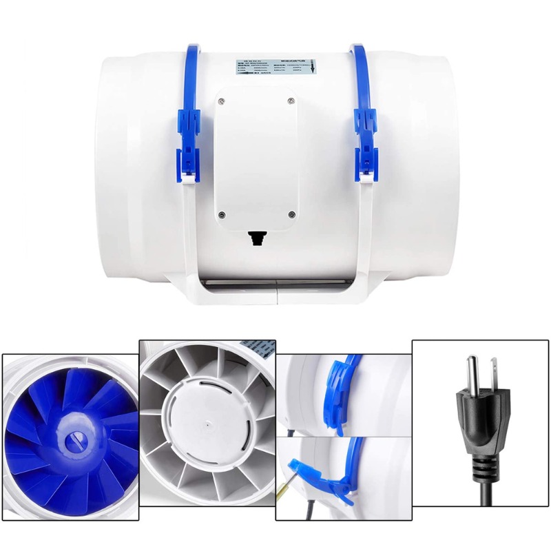 Ventilateur de gaine encastré  - Rubber Booster Speed avis et prix